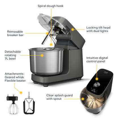 Ooni Halo Pro Spiraldough Mixer