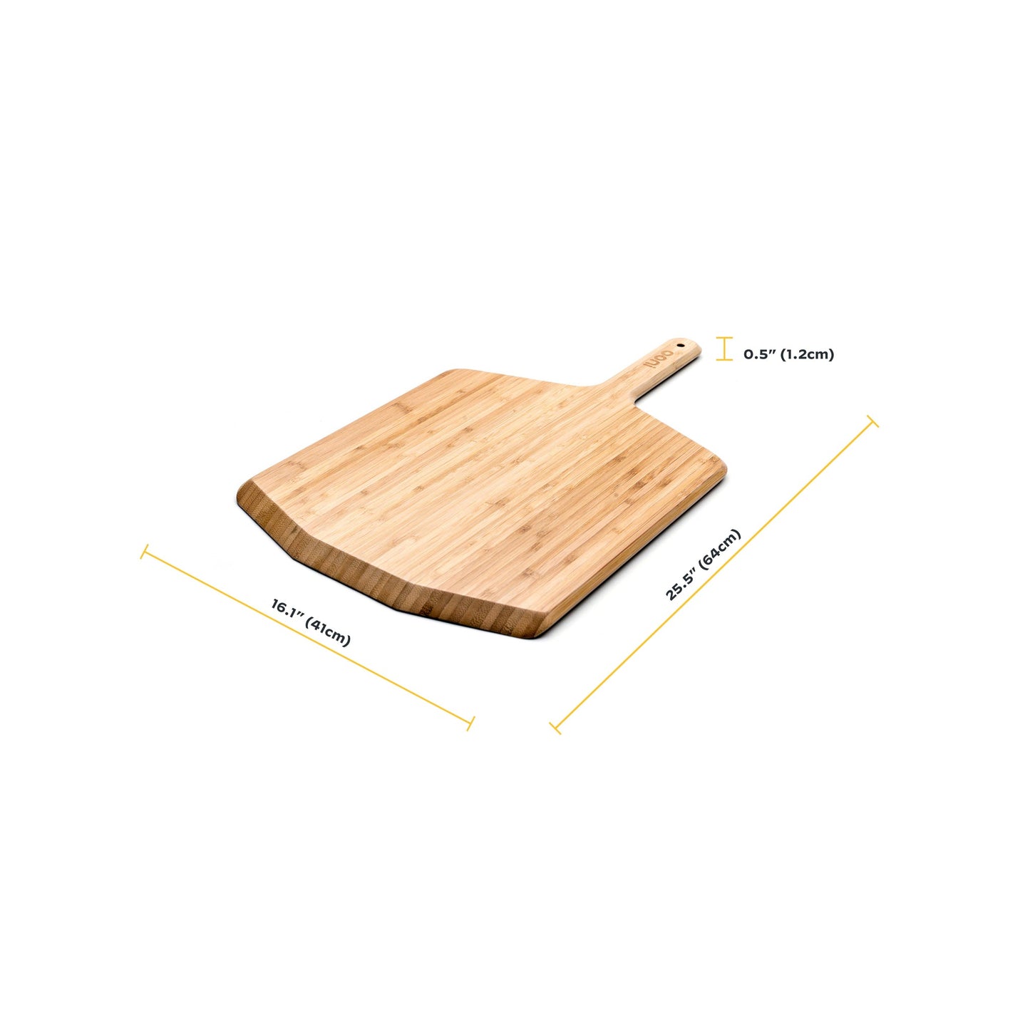Ooni Bamboo Pizza Peel & Servierbrett