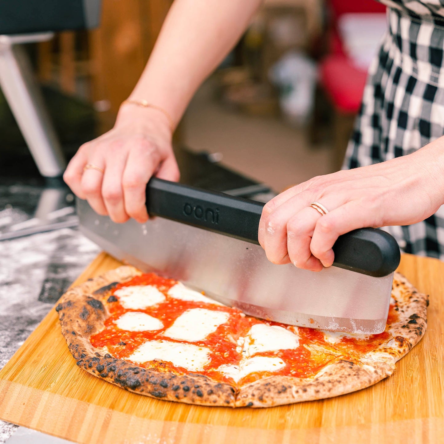 Ooni Bamboo Pizza Peel & Servierbrett
