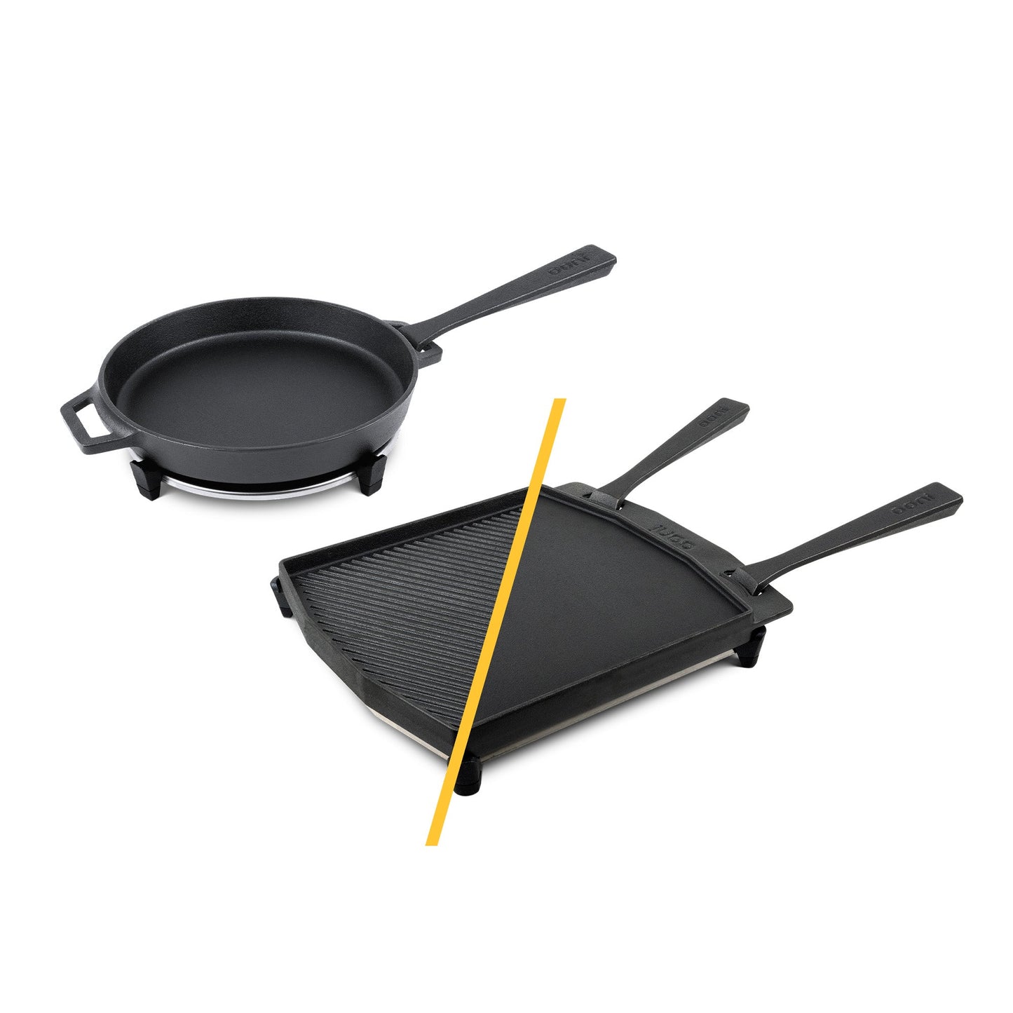 Ooni Dual Sided Grizzler Pan und Skillet Pan Set