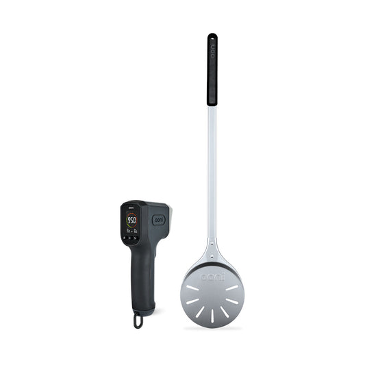 Ooni Turning Peel & Infrarot-Thermometer-Set